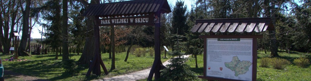 Park wiejski w Skicu