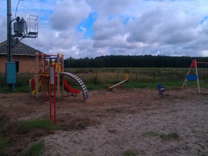 Nowy plac zabaw w sołectwie Zasutowo, w gminie Nekla