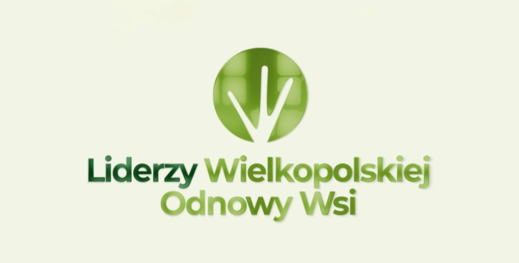 Logo Wielkopolskiej Odnowy Wsi 2020+ z podpisem