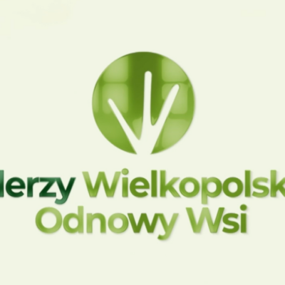 Logo Wielkopolskiej Odnowy Wsi 2020+ z podpisem